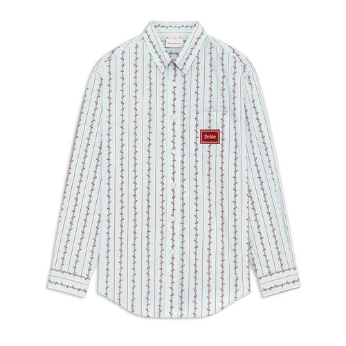 Drôle de Monsieur 男士 FW25 衬衫 LA FLEURS TRESSÉES 背心