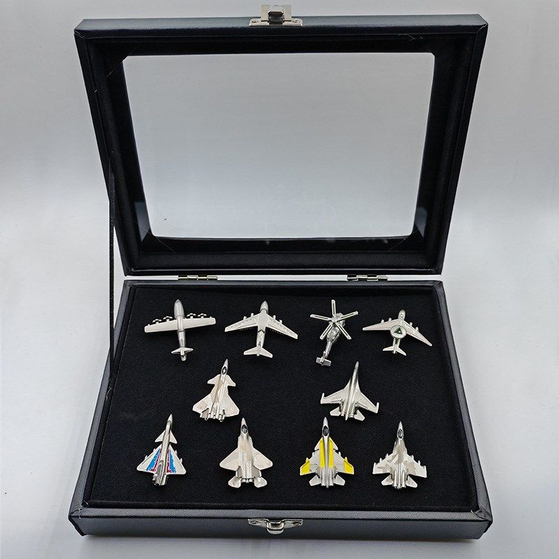 珠海航展立体飞机徽章歼20AG600歼11歼31K2000直升机胸针纪念品