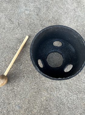 铁磬引接客大庆庆佛音碗铜钵佛具大号樟木木鱼法器中式寺院法器