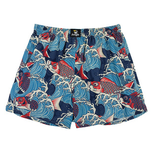 款 内裤 宽松版 阿罗裤 夏季 衩头男士 舒适纯棉大码 情侣居家 平四角短裤