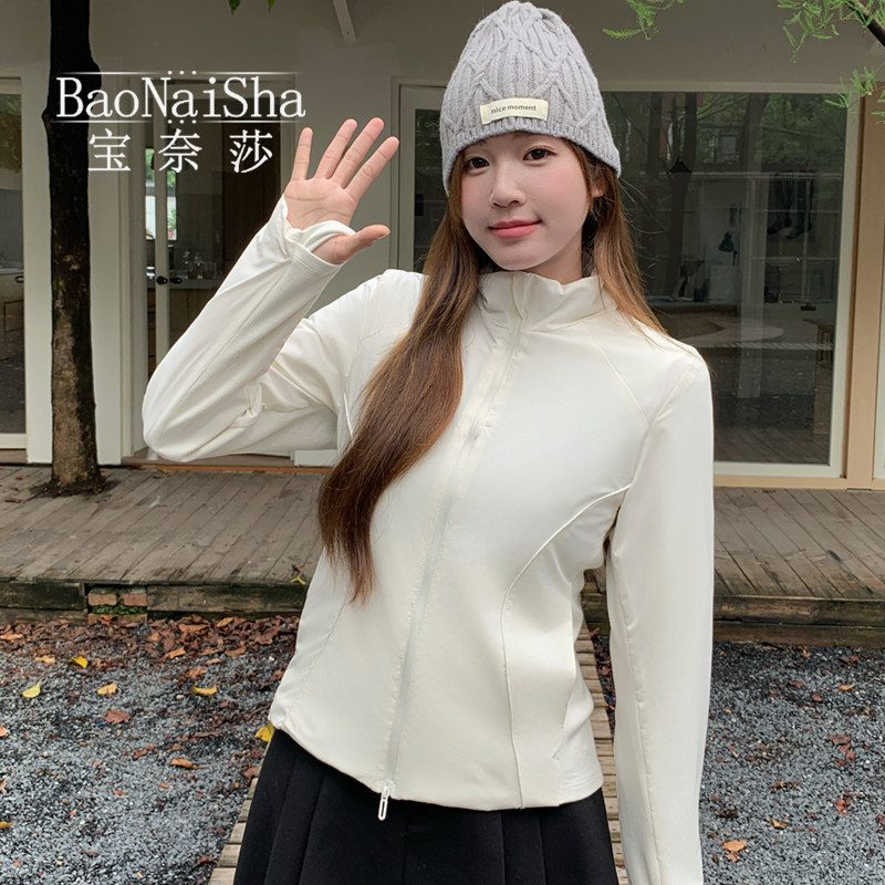 2026秋冬新款女士修身立领外套气绒服时尚百搭防寒加厚休闲外套