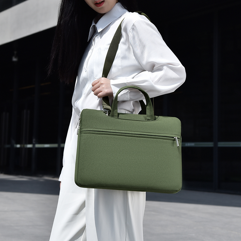 简约便携笔记本电脑包手提单肩男女大容量笔记本包适用于华为matebookXpro14.2英寸联想戴尔小米pro15.6英寸