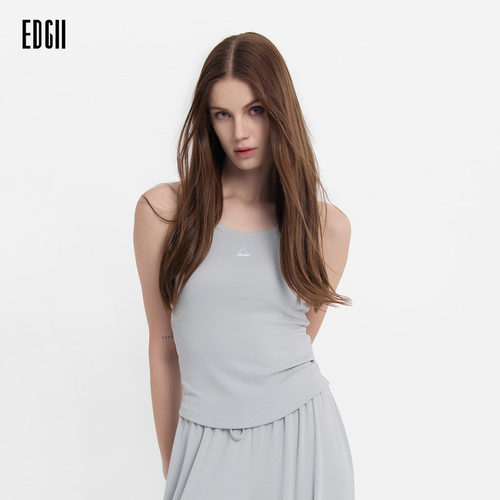 EDGII2026SS冰爽修身带杯背心