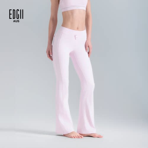 EDGII春夏新品运动微喇裤瑜伽裤