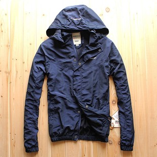 春秋男士 机能风运动外套教练夹克日系带帽休闲户外防风衣冲锋衣潮