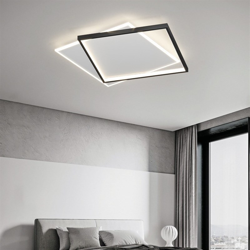 卧室灯简约现代北欧超薄极简吸顶灯家用2023年新款主卧室房间灯具