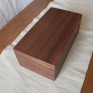 黑胡桃木块垫板垫高电脑增高地战锤胸像模型摆件底座工艺品台底托