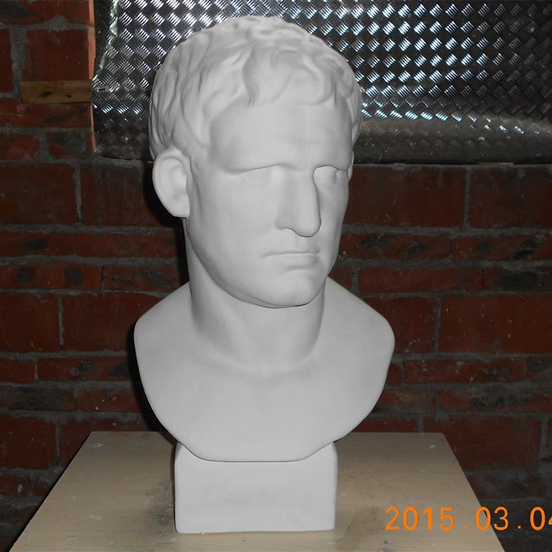 石膏像阿格里巴头像人像素描美y术生画室专用专业美术教具艺术雕