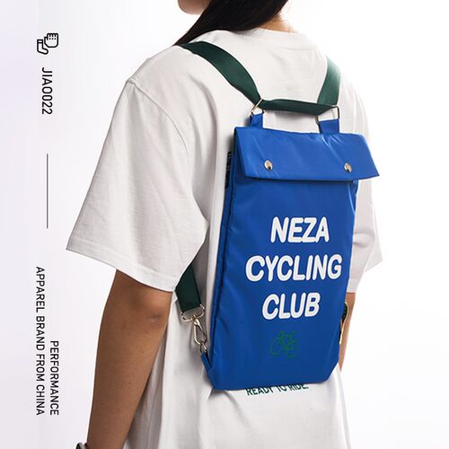 NEZA角022户外尼龙包 防水耐磨通用通勤摩托车骑行背包