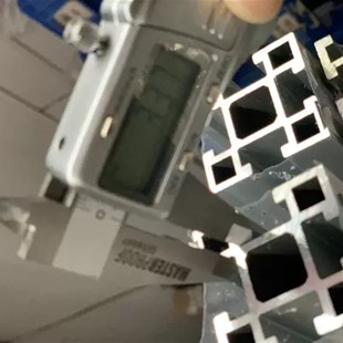 特厚木工推台锯精密锯靠尺带刻度大罗机排钻靠尺靠山定位器