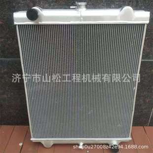 5B265 线代210 7挖掘机水箱油散中冷散热器总成冷凝器配件