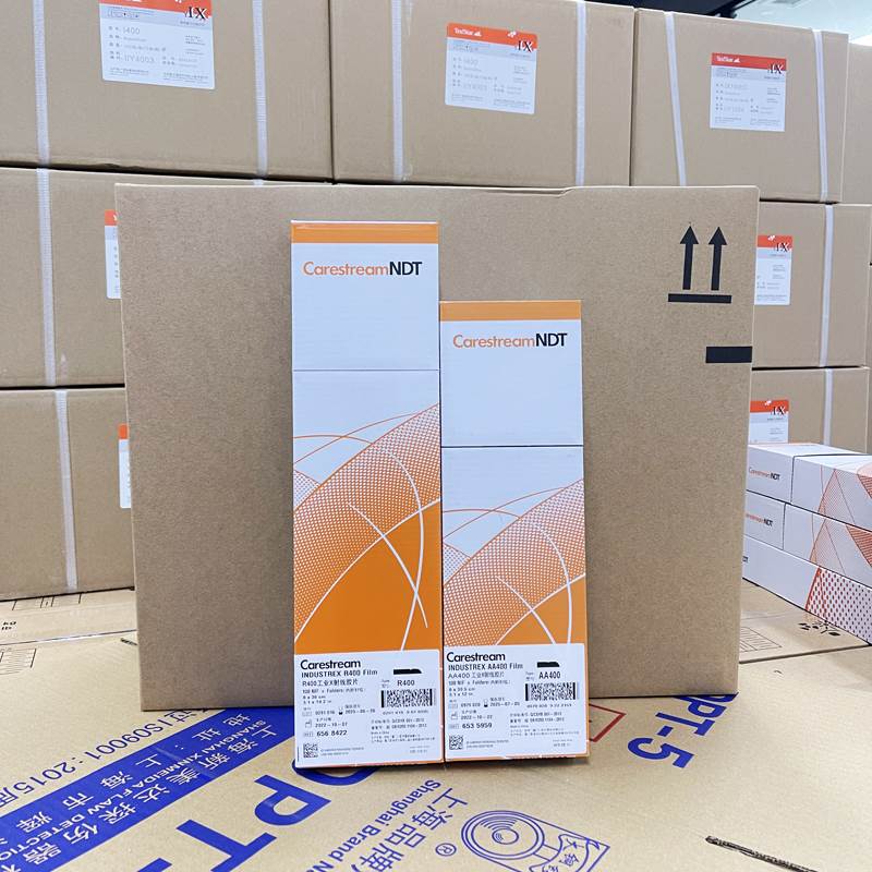 柯达X光射线工业胶片锐珂R400无损检测探伤用底片全新原装正品