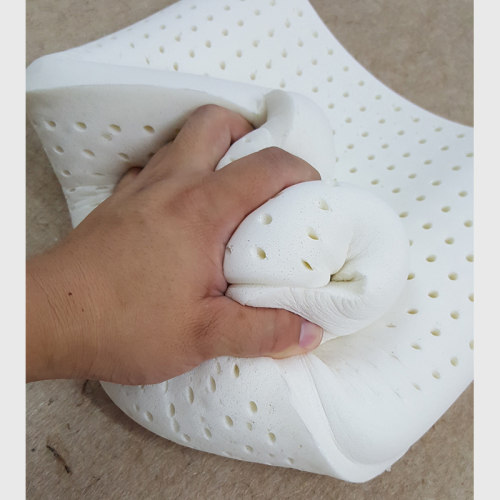 特拉雷儿童枕幼儿天n然乳胶枕头冷发泡透气3-18岁青少年中低枕芯