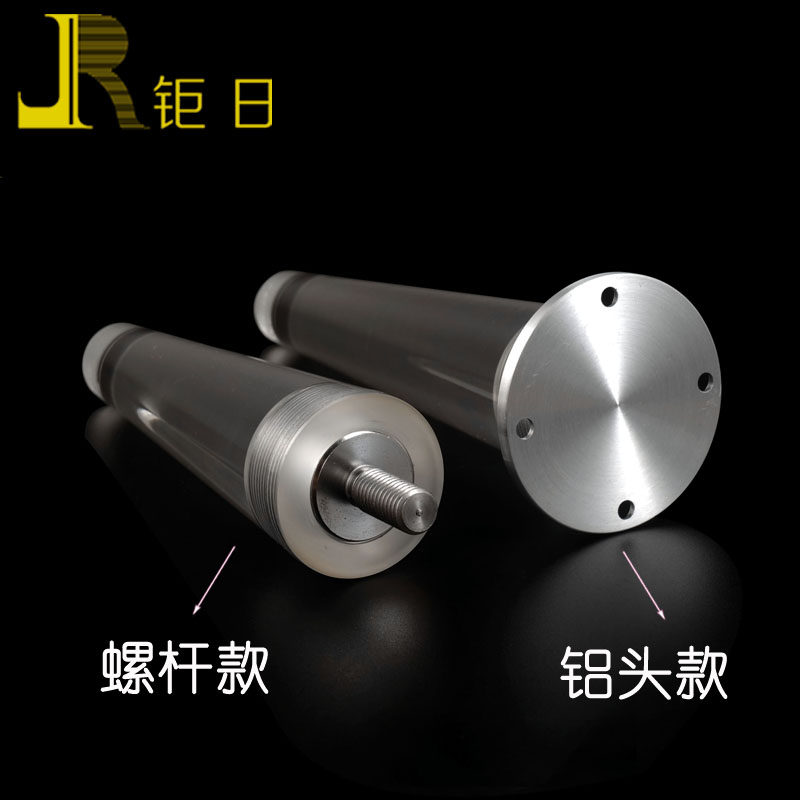 化妆桌电视柜亚克l力棒高度定制 透明可调节圆形支撑水晶柱餐台腿
