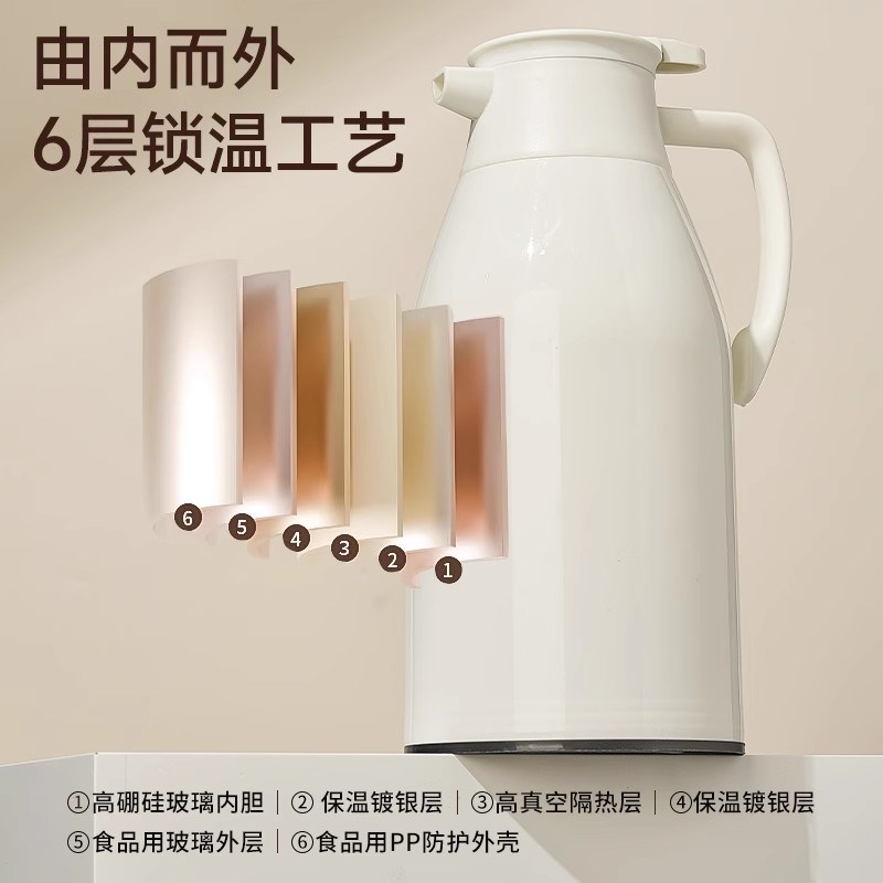 保温壶2024新款家用大容量保B温水壶宿舍暖水壶学生热水瓶开水瓶