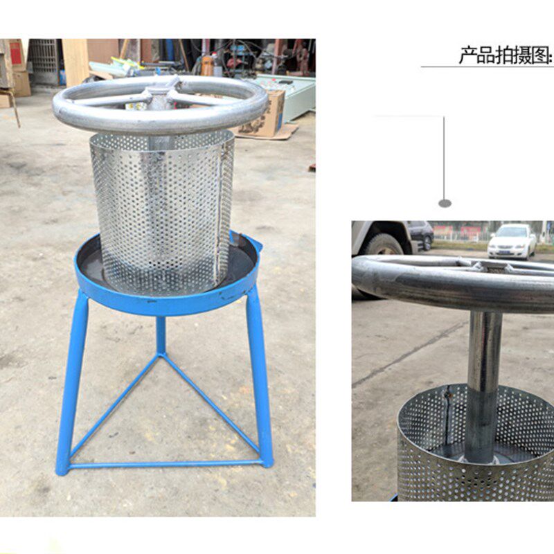 榨油机家用小g型压猪油渣脂渣压饼机压油机手动辣椒油压榨机榨汁