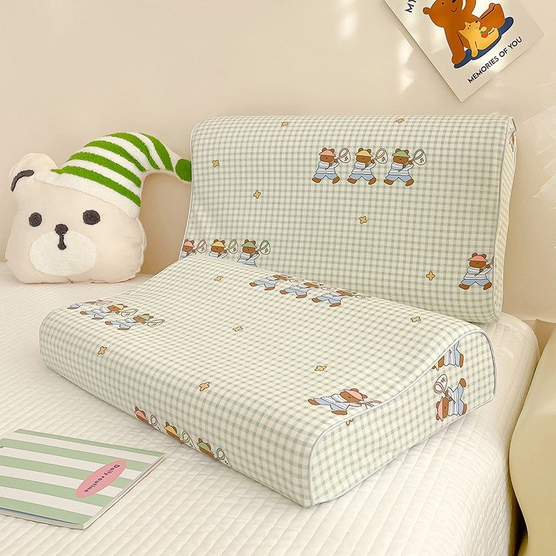 A类儿童乳胶枕套纯棉一对装全棉枕头套夏季新款枕芯内胆套40x60cm,床上用品,枕套,淘宝优惠券,粉丝福利购,淘宝优惠卷