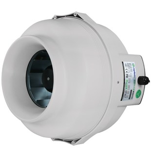 管道风机静音12寸地下室厨房增压抽油烟排风扇大功率强力抽风315P