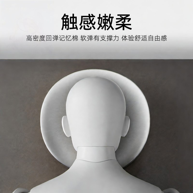 美容院趴枕推拿按摩床洞面部枕头美容床专用记忆棉无痕脸垫趴睡枕