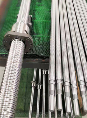 ?50mm滚珠丝杆螺母配套型号5005 5010 5020 5050依图做轴端尺寸