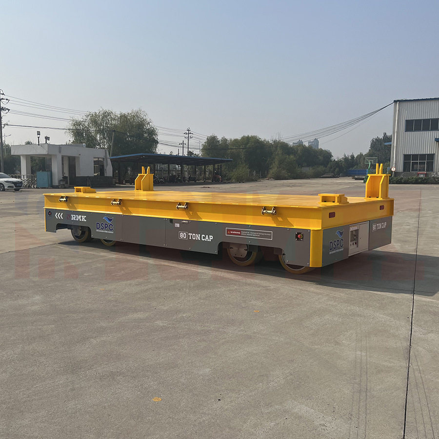 蓄电池无轨电动平板车 仓库物料运输工具搬运车 重载20吨转运车