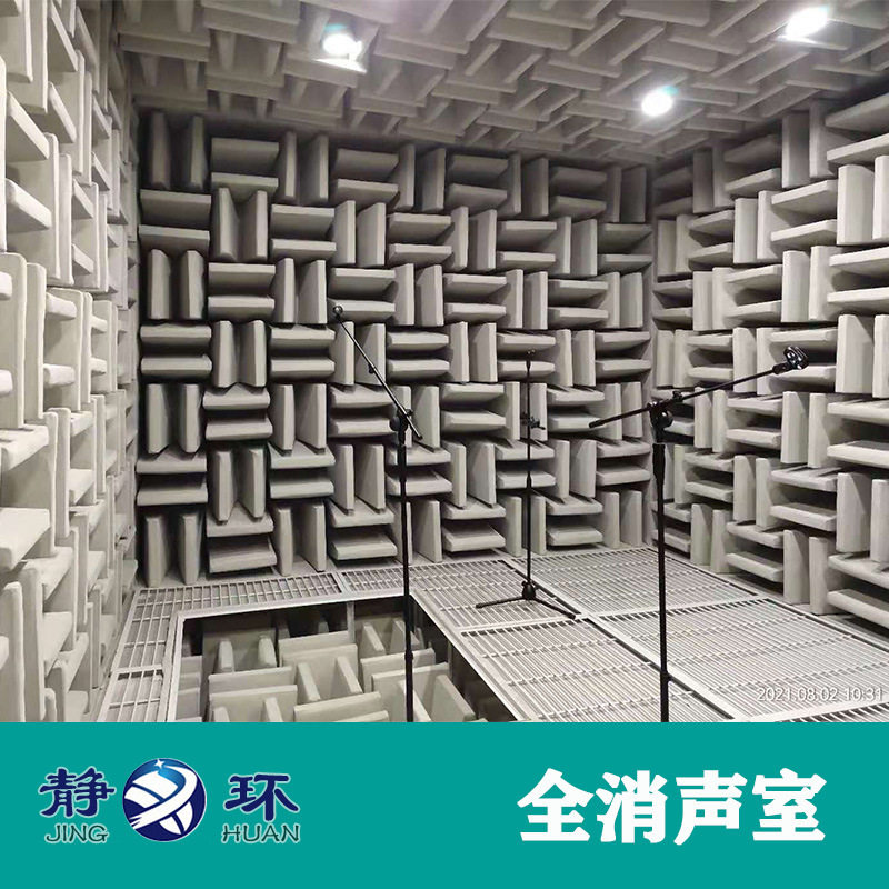 静环声学尖劈全消声室双层消声处理本底10dB以下 半消声室 无响室