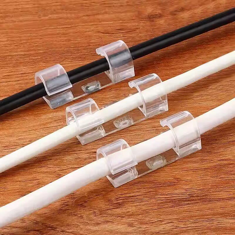 净水器PE进水软管自粘固定器