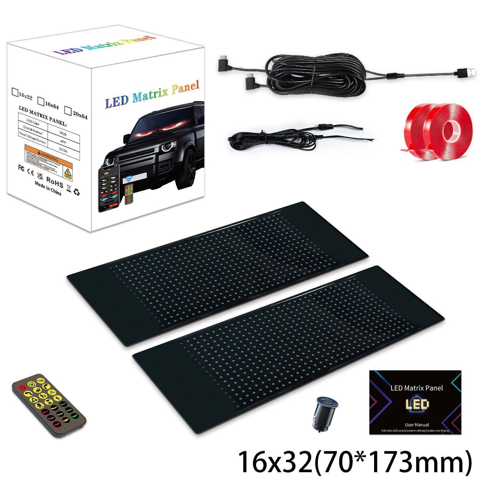 车贴随贴柔性LED屏车载后窗全彩广告显示屏16*32一对装柔性屏,纺织面料/辅料/配套,纺织机械配件,淘宝优惠券,粉丝福利购,淘宝优惠卷