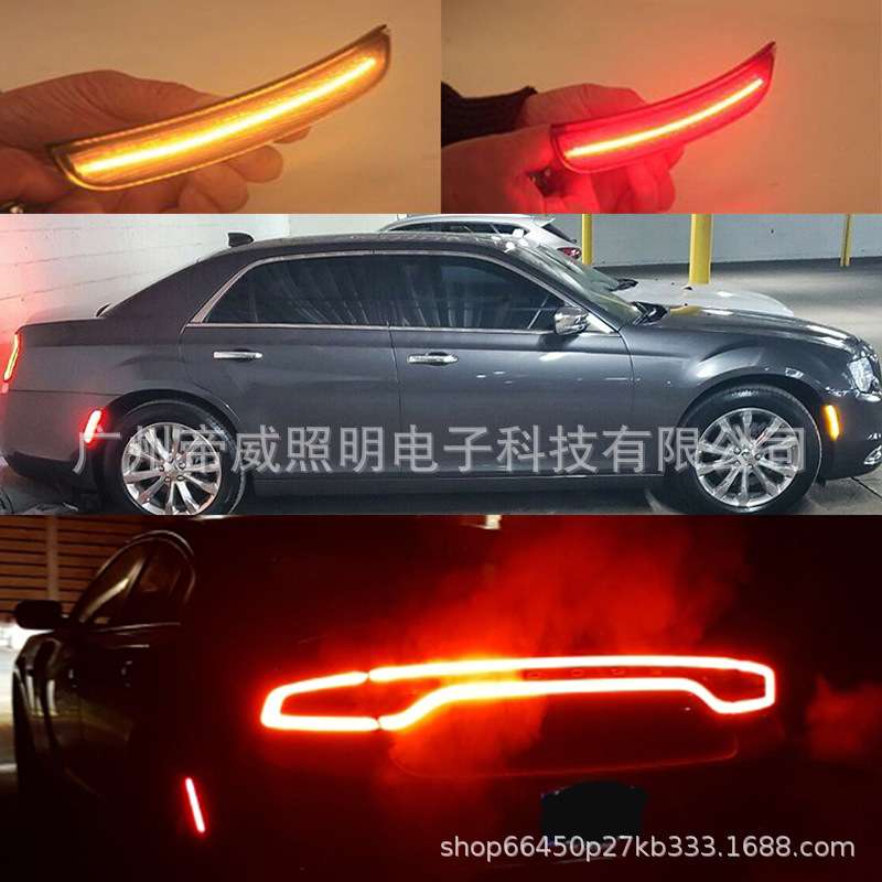 2015-2018的汽车前后保险杠侧标志灯/停车灯更换OEM侧标志灯Aber