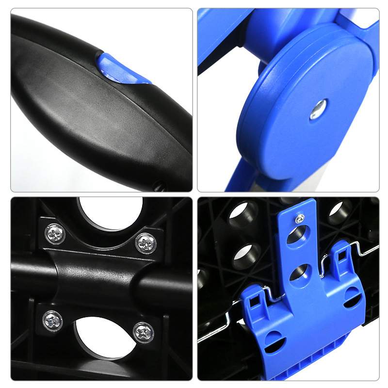 多功能折叠双层车便携收纳手推车图片馆办公室仓库搬货移动小推车