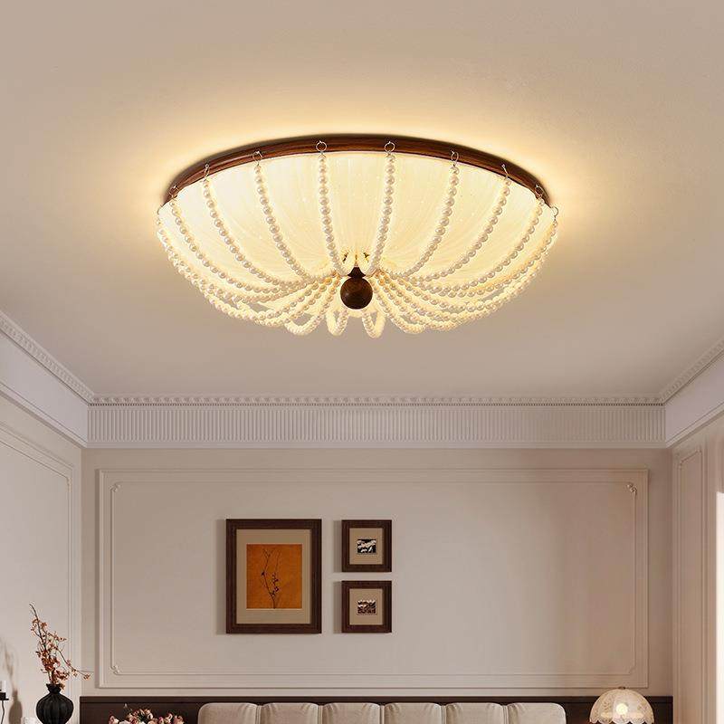 法式中古风主卧客厅吸顶灯轻奢珍珠房间创意个性氛围感南瓜吸顶灯,机械设备,其他机械设备,淘宝优惠券,粉丝福利购,淘宝优惠卷