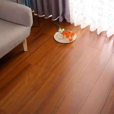 中式家装湖州实木复合地板卧室家用缅甸柚木多层实木地板