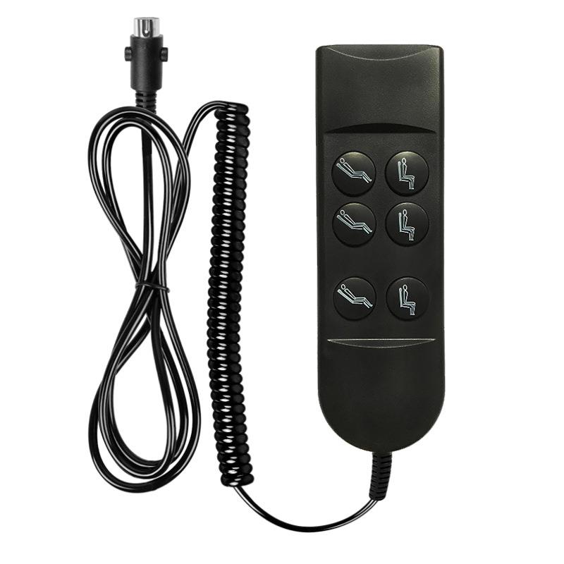 老人椅电动升降控制器足浴沙发电动推杆双电机手柄按钮开关