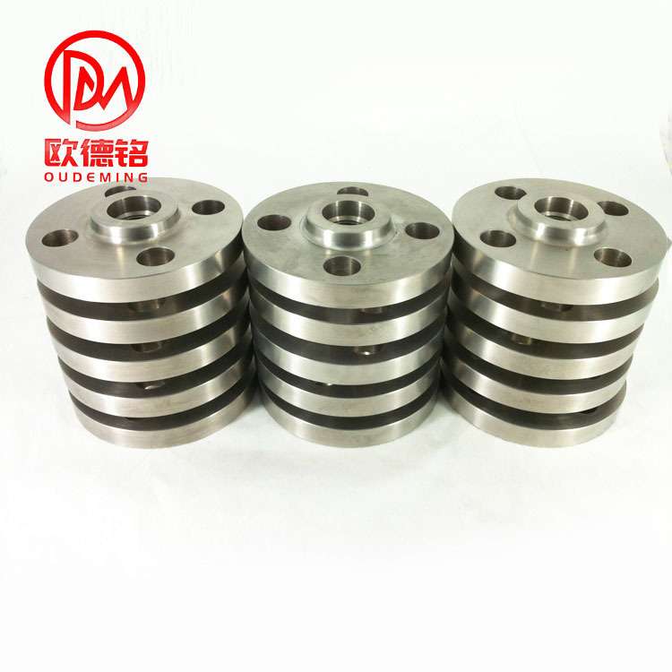 宝鸡加工TA8钛法兰异形TA9钛制件太合金法兰锻造法兰带颈法兰