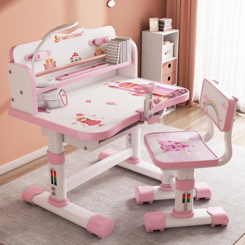 儿童课桌可升降幼儿学习桌中小学生写字桌椅套装组合宝宝写字桌椅