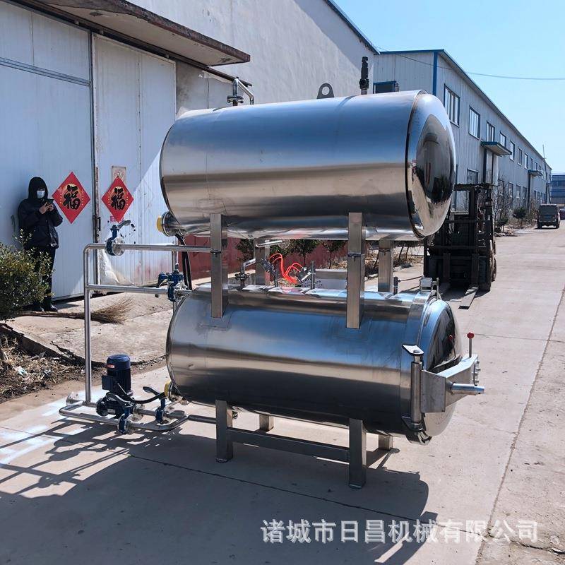 供应全自动杀菌锅设备牛腱子肉高温杀菌釜鹌鹑蛋杀菌锅设备