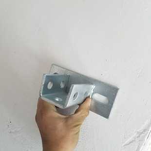 速发层板托 型钢角码 桥架连接件 加厚支架拖 隔墙固定隔楼层板托