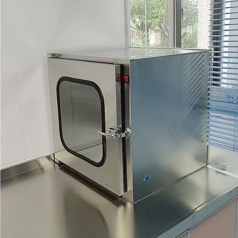 速发W*机械连锁不锈钢传递窗传递箱电子连锁不锈钢风淋室传递口传