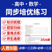 2026人教B版 资料 高中数学同步教材知识梳理题型归纳培优练习必修一二三四册选修一二三册电子版