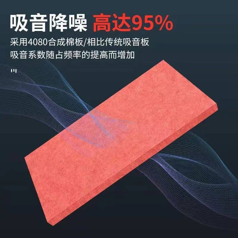 聚酯纤维15mm毛毡吸音板隔音板ktv幼儿园装饰卧室墙面超强隔音棉