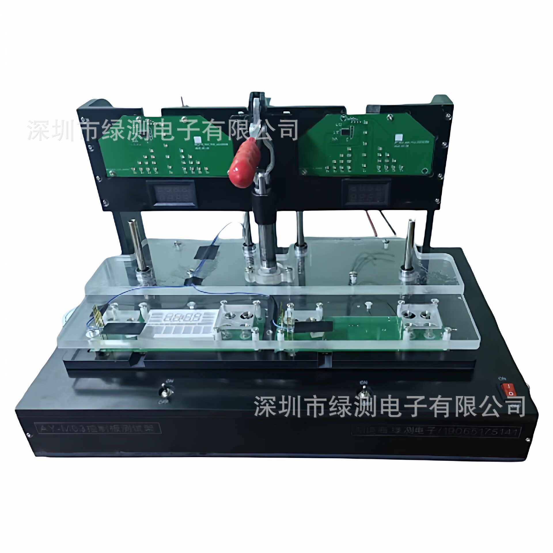 PCBA烧录SMT功能测试架治具FPC治具镭雕点胶锁螺丝焊接自动化治具