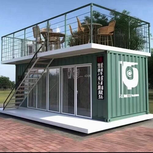 集装箱房商业街民宿移动景区厕所临时街区岩棉玻璃幕墙可移动