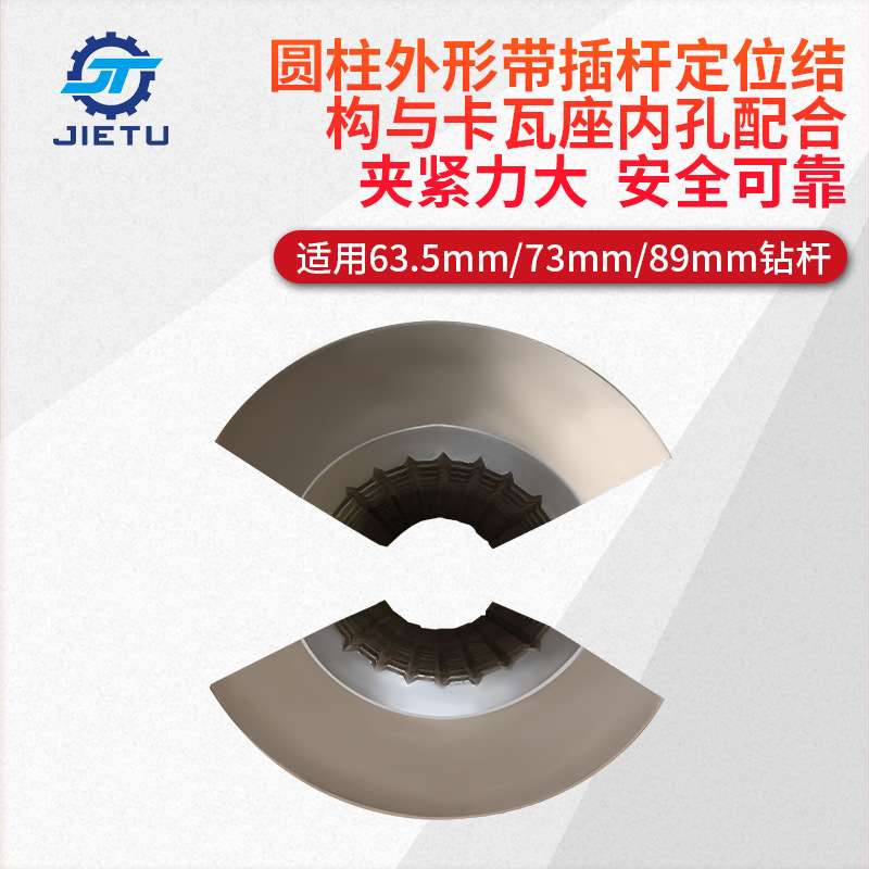 捷图煤矿钻机配件ZDY6500LP6000LD73钻杆液压坑道钻机夹持器卡瓦