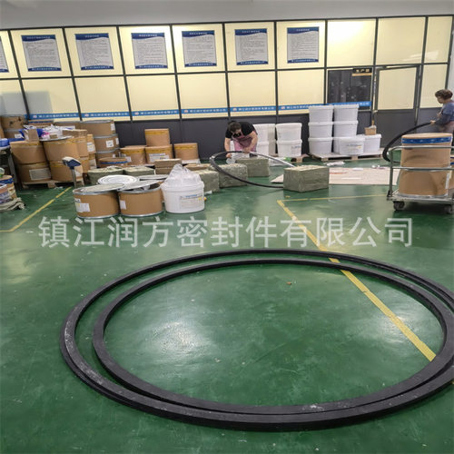 供应非标大尺寸四氟环填充大型聚四氟乙烯PTFE制品黑色管板棒