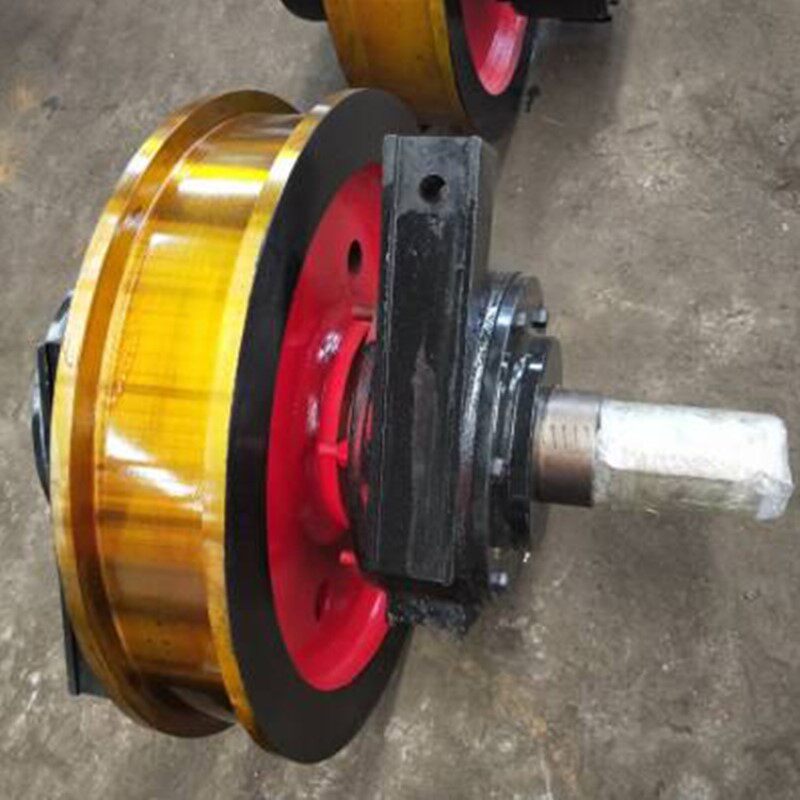 厂家生产300-800双边行车轮组天车轮起重机车单边车直销高承重