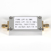 低通滤波器LPF 0.5MHZ SMA接口DC 0.5MK 500K