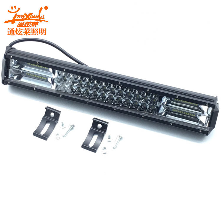 货车led工作灯 252W长条灯 越野车顶射灯长条灯汽车雾灯