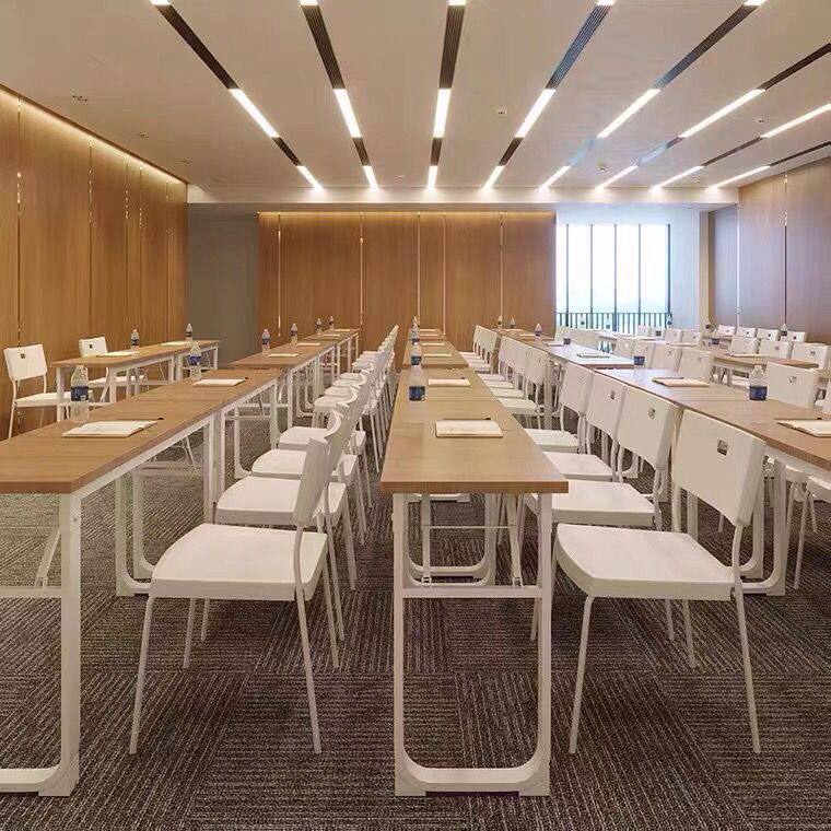 折叠培训桌椅简约长条桌教育机构学生课桌电脑桌会议桌餐桌椅直销