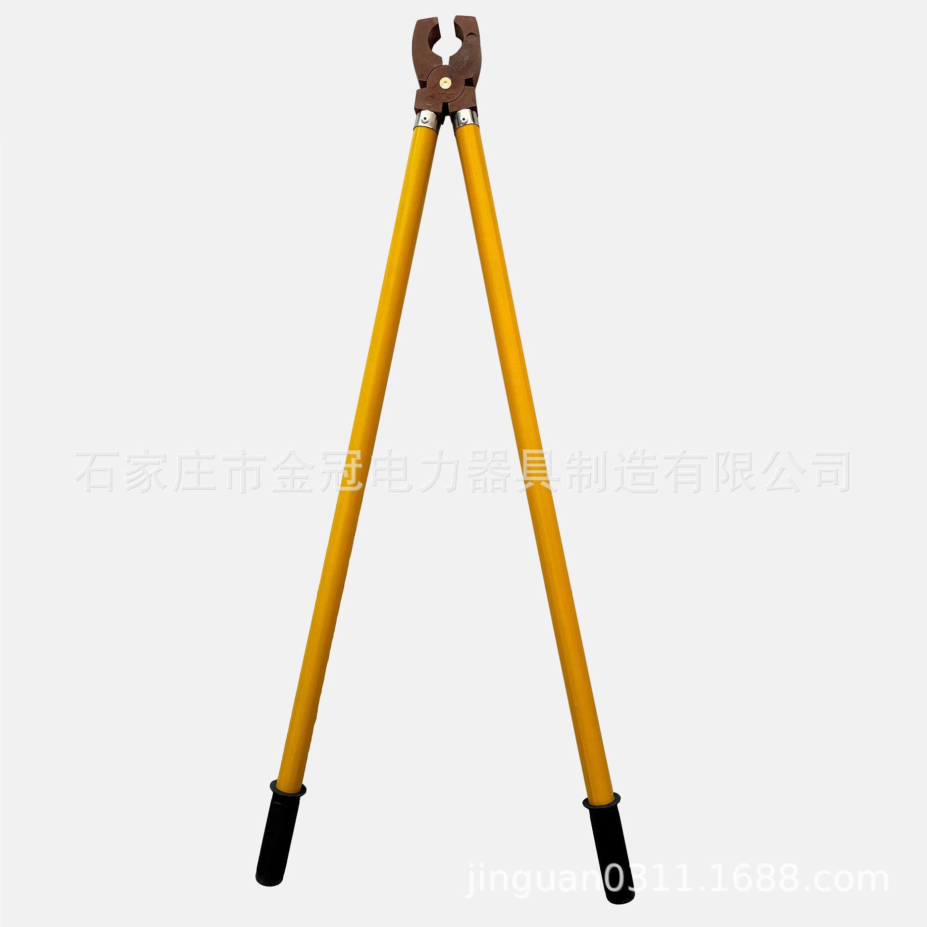 金冠电力绝缘夹钳10KV35KV玻璃钢绝缘钳