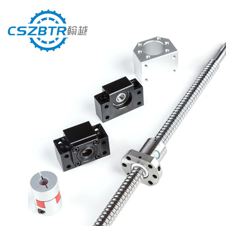 翰越丝杆滚珠丝杆机床专用双螺母DFU1605 DFU2505